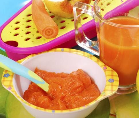 Jablečná přesnídávka s mrkví