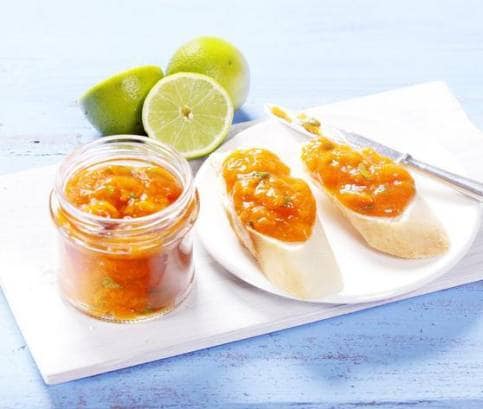 Meruňková marmeláda s limetkou