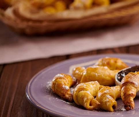 Mrkvové rohlíčky s povidly