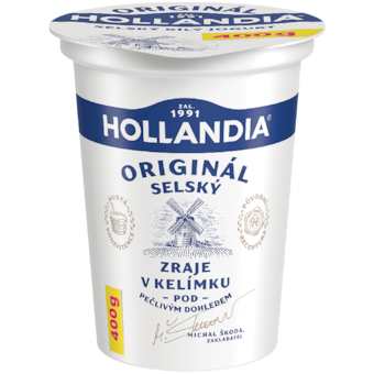 Hollandia Selský jogurt bílý s kulturou BiFi