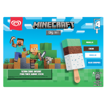 Algida Minecraft multipack**