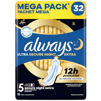 Always Ultra hygienické vložky*