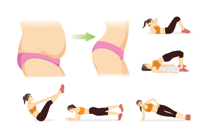 Ako schudnúť z brucha: S týmito cvikmi to dáte.