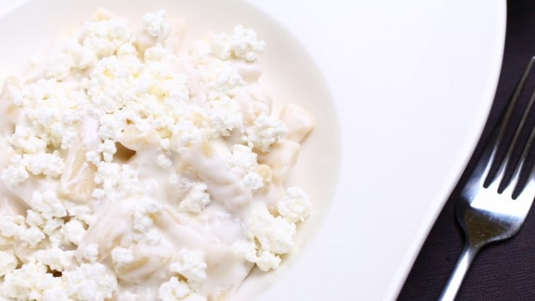 Túrós-tejfölös nudli