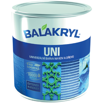 Balakryl Uni mat Univerzální barva na kov a dřevo
