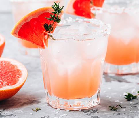 Grapefruit salty dog