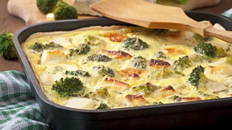 Zapékaný zeleninový koláč