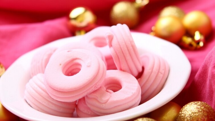 Karácsonyi habcsók