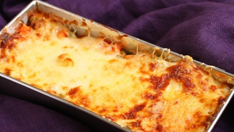 Zöldséges lasagne