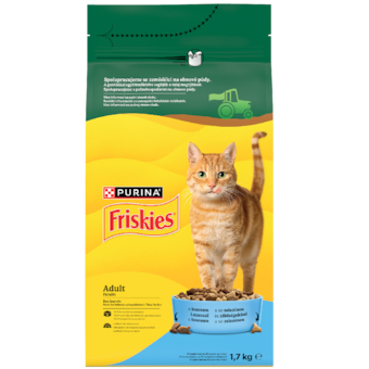 Friskies Granule pro kočky losos a zelenina