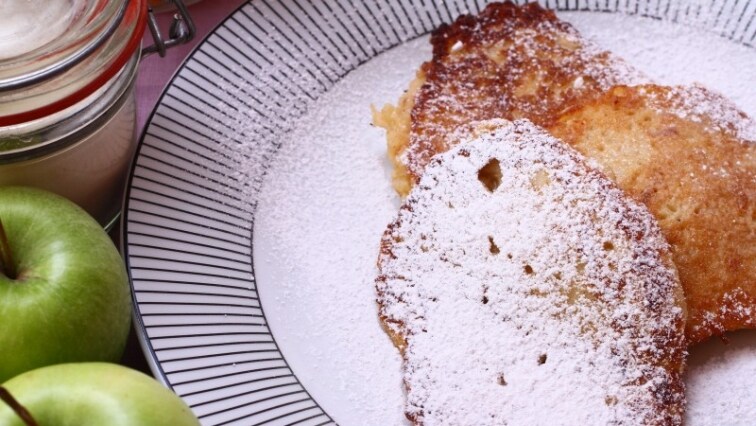 Almás amerikai palacsinta