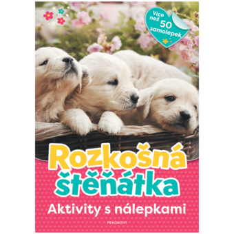 Aktivity s nálepkami Rozkošná štěňátka*