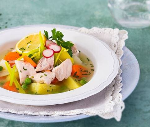 Tavaszi csirkehúsleves