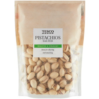 Tesco Pistácie ve skořápce pražené solené