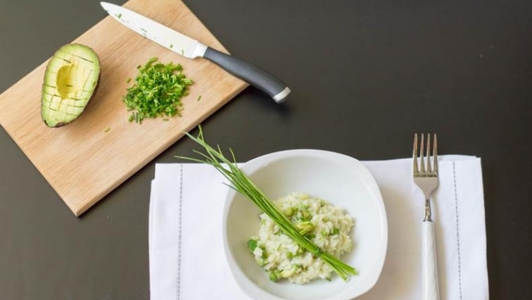 Avokádové rizoto