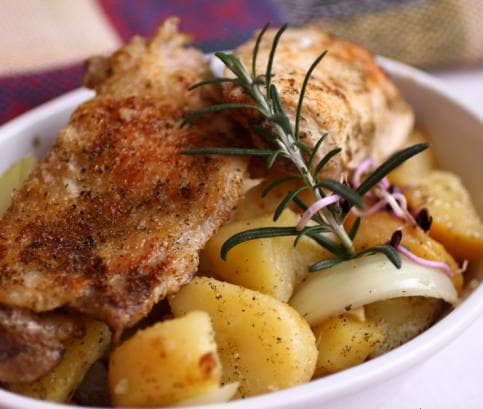 Citromos- fokhagymás csirke