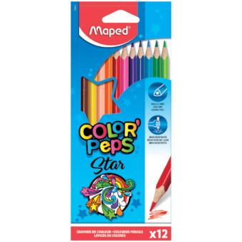 Maped Color'Peps Trojhranné pastelky