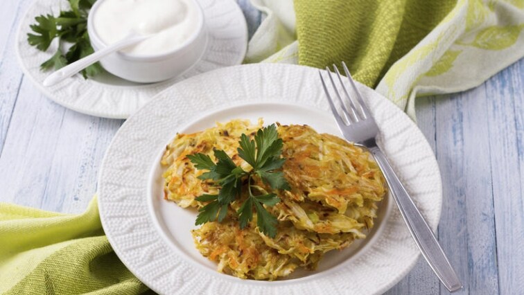 Veganské zeleninové placičky