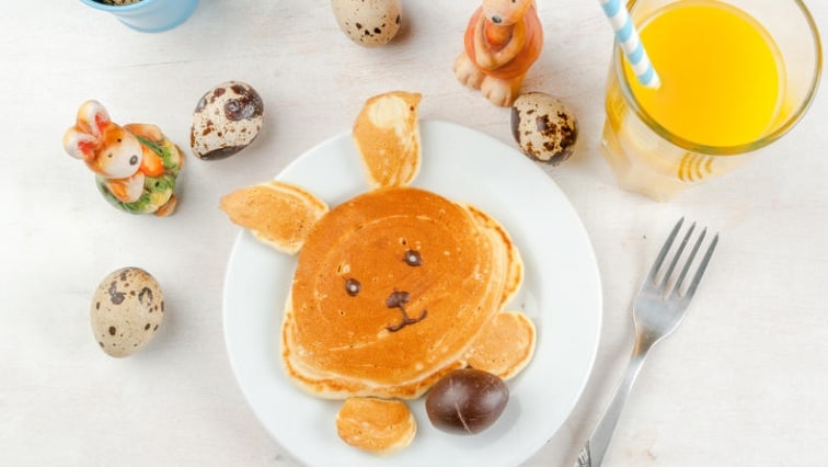 Roztomilá velikonoční snídaně