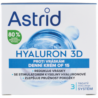 Astrid Hyaluron 3D denní krém