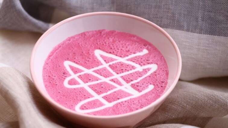 Hideg gyümölcs krémleves