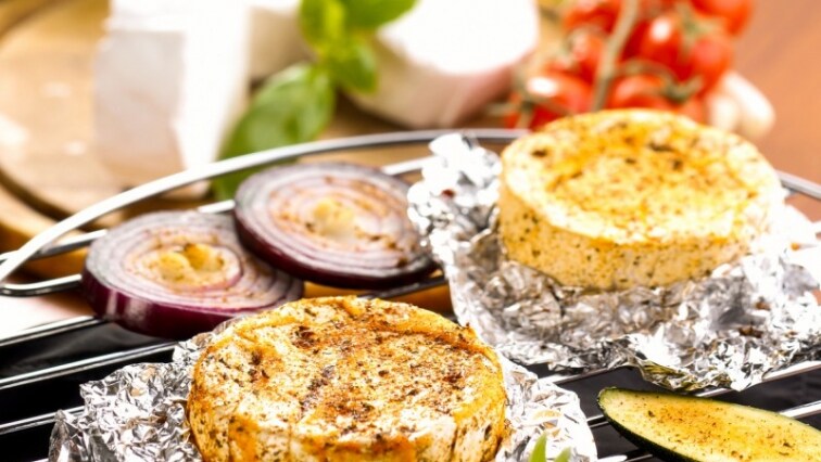 Grillezett camembert