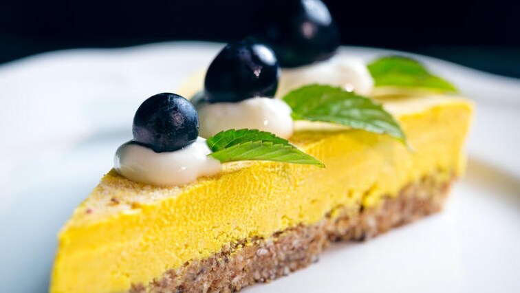 RAW grepový cheesecake bez přidaného cukru