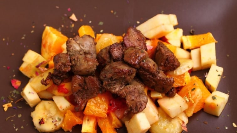 Grillezett csirkemáj