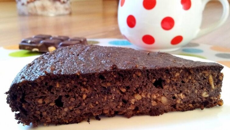 Čokoládový dortík z červené řepy bez lepku
