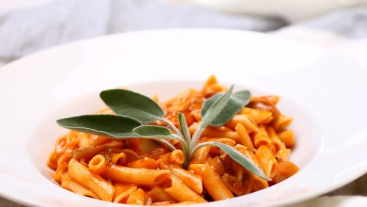 Tejfölös-gombás penne