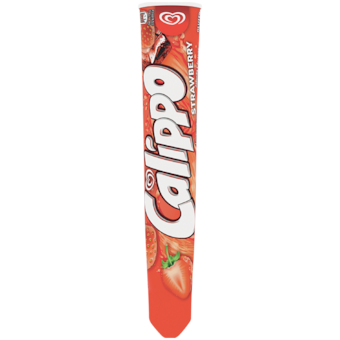 Algida Calippo Zmrzlina s jahodovou příchutí