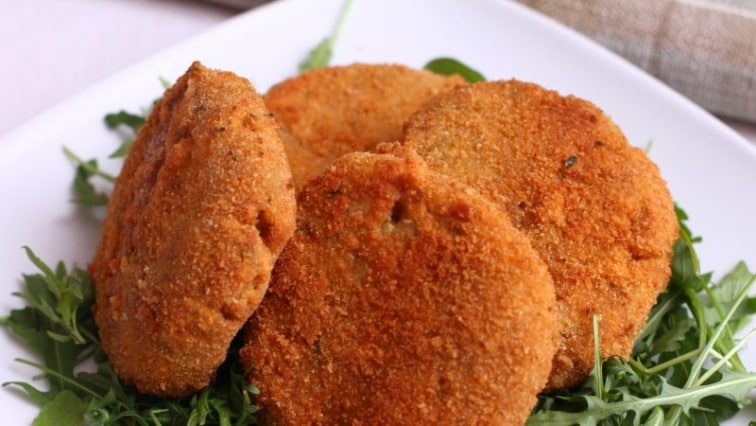 Feta sajtos cukkini fasírt