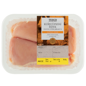 Tesco Kuřecí prsní řízky
