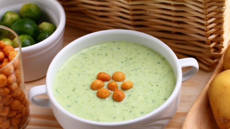 Tejszínes kelbimbó krémleves