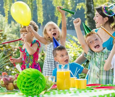 Oslava pre deti: Základom sú hry, jedlo a hudba