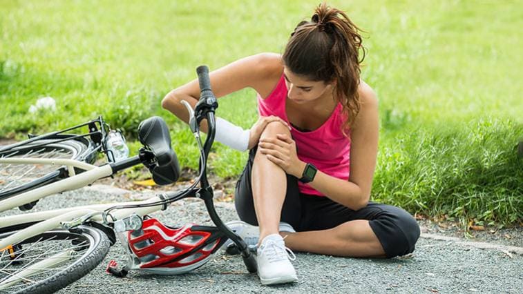 3 tipy, jak předejít typickým cyklistickým zraněním