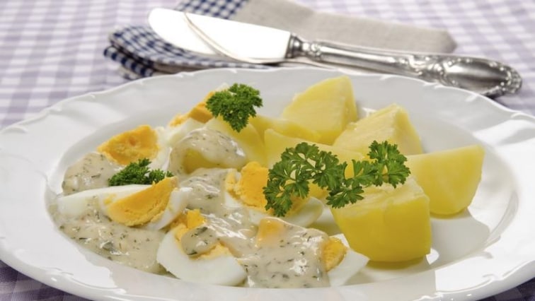 Koprová omáčka ze sojového mléka