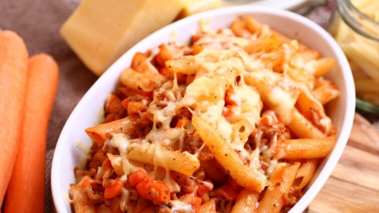 Bolognai penne sütve