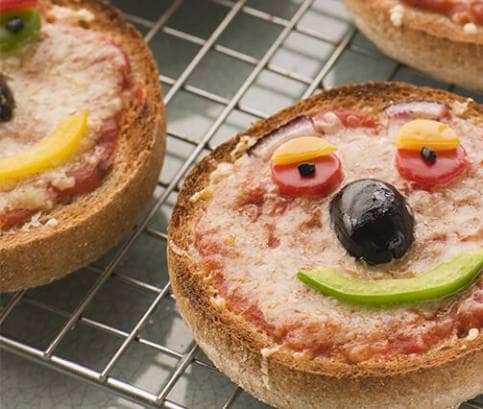 Mini vegetariánska pizza