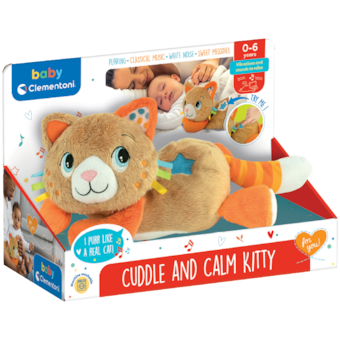 Clementoni Zklidňující plyšová kočka