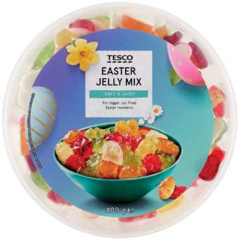 Tesco Velikonoční želé mix