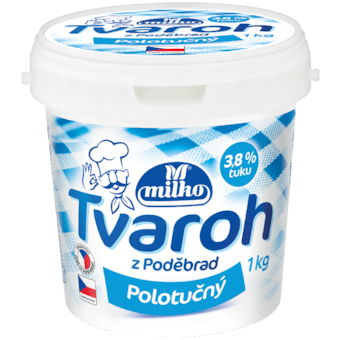 Milko Tvaroh polotučný