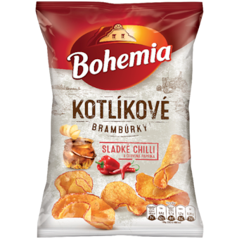Bohemia Kotlíkové Chipsy