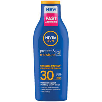 Nivea Sun protect & moisture Hydratační mléko na opalování SPF30