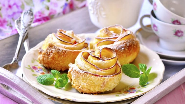 Skvostné růžičky z jablek