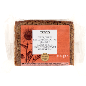 Tesco Žitný chléb se slunečnicovými semínky