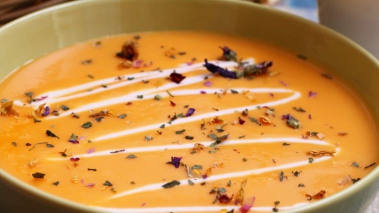 Sárgadinnye krémleves