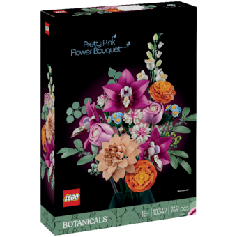 LEGO® Botanicals 10342 Krásná kytice růžových květin