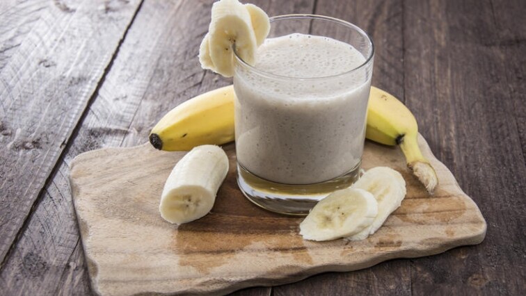 Výživný banánový shake ze sójového mléka