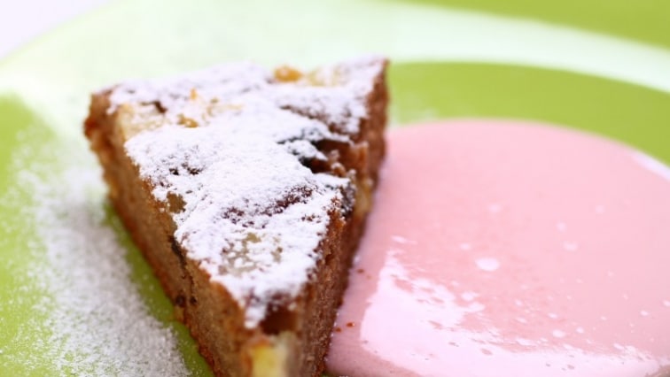 Almás-fahéjas szelet